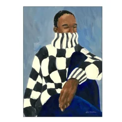 The Poster Club x Hanna Peterson poster 30x40 cm check