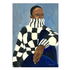 The Poster Club x Hanna Peterson poster 50x70 cm check