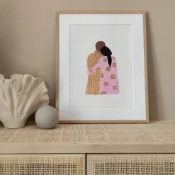 The Poster Club x Laura Page poster 30x40 cm couple