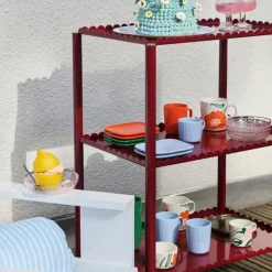 Tiiliskivi krus 25 cl lyse blå/hvit