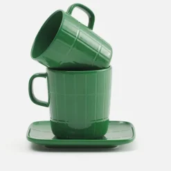 Tiiliskivi krus 40 cl mørk grønn