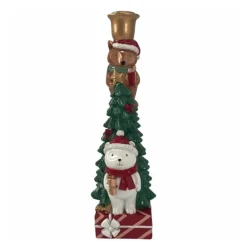 Tilde lysestake 8,5x10x27 cm multi