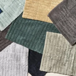 Tiles badematte 80x50 cm taupe