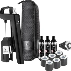 Timeless six+ vinkonserveringssystem 11 deler i veske svart