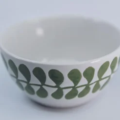 Tina Vegetable skål 4 stk Ø10 cmhvit/grønn