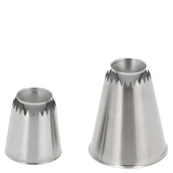 Tipp 2 stk Sultan hullkransspiss stål