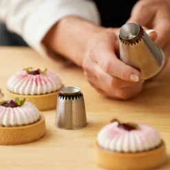 Tipp 2 stk Sultan hullkransspiss stål