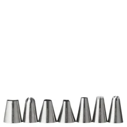 Tippsett 7 stk stål