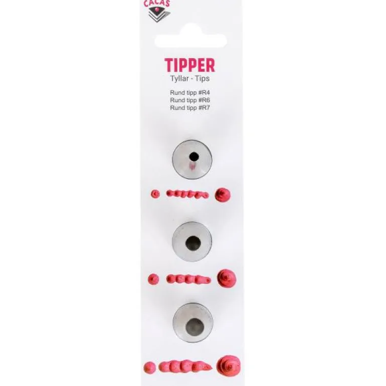 Tippsett rund R4, R6 og R7