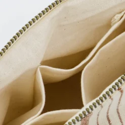 Toalettmappe liten 22x7 cm terrakotta