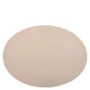 Togo dekkebrikke oval 47 cm taupe