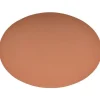 Togo dekkebrikke oval 47 cm caramel