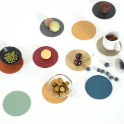 Togo glassbrikker 10 cm 4 stk beige