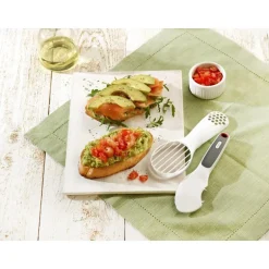 Tool avocado skreller 4 i 1 hvit