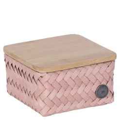 Top Fit Tiny oppbevaringskurv m/lokk 13x13x8 cm copper blush