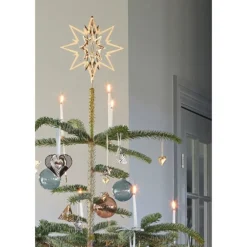 Toppstjerne medium gull