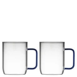 Torino glasskrus 40 cl 2 stk blå