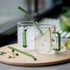 Torino glasskrus 40 cl 2 stk grønn