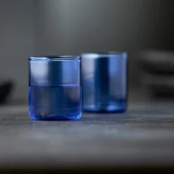 Torino shotglass 6 cl 2 stk blå
