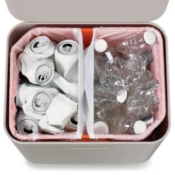 Totem søppelspann 2x30L hvit