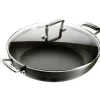 Toughened Non-Stick traktørgryte m/glasslokk 30 cm