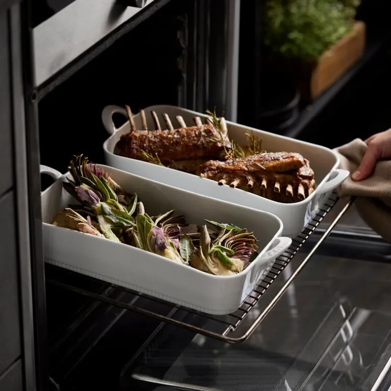 Toulouse ildfast form 2,2L 2 stk hvit