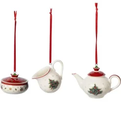 Toy's Delight juletrepynt krus 3 stk