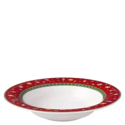 Toy's Delight Special dyp tallerken 23 cm rød