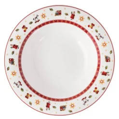 Toy's Delight Special dyp tallerken 23 cm hvit