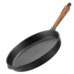 Traditional sautépanne 30 cm med valnøtthåndtak