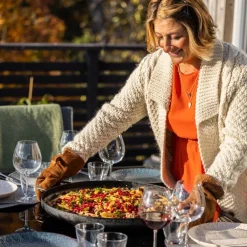 Traktør stekehelle 51 cm svart