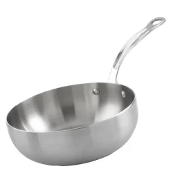 Traktørpanne 24 cm 2,0L rustfritt stål