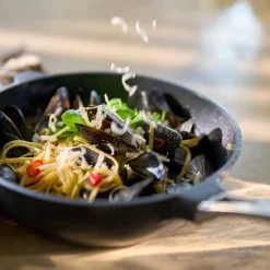 Traktørpanne 26 cm mørk grå