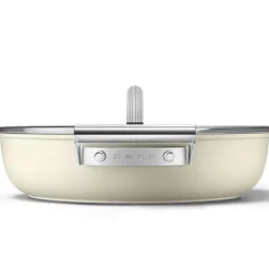 Traktørpanne m/lokk 28 cm 3,7L creme