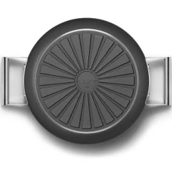 Traktørpanne m/lokk 28 cm 3,7L svart