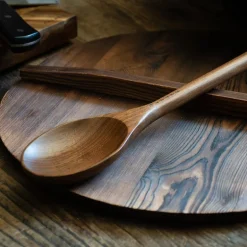 Tresleiv 33,5 cm valnøtt