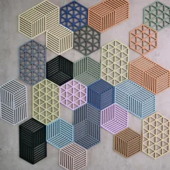 Triangles bordskåner 16 cm indigo