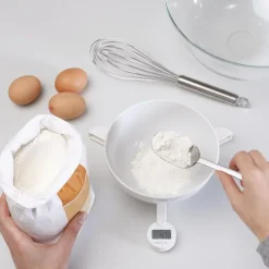 TriScale digital kjøkkenvekt hvit