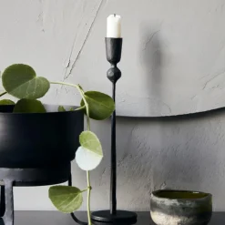 Trivo lysestake 29 cm svart