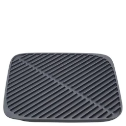 Tørkematte i gummi grå