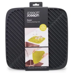 Tørkematte i gummi grå