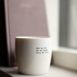 Trygve Skaug krus det er her du er trygg 30 cl hvit