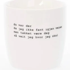 Trygve Skaug krus du var der 30 cl hvit