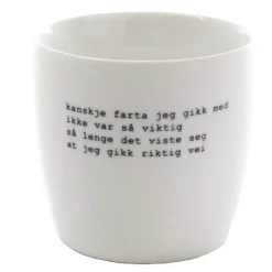 Trygve Skaug krus kanskje farta 30 cl hvit