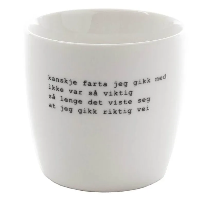 Trygve Skaug krus kanskje farta 30 cl hvit