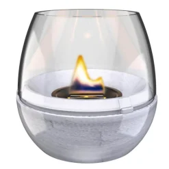 Tulip lykt D18 cm blå/grå