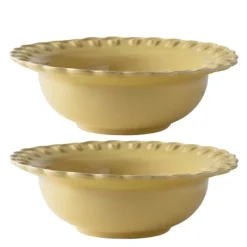 TULIPA dyp tallerken 17 cm 2 stk pale moon