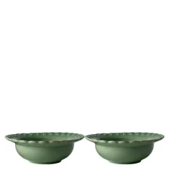 Tulipa dyp tallerken 23 cm 2 stk verona green