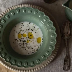 Tulipa dyp tallerken 23 cm 2 stk verona green