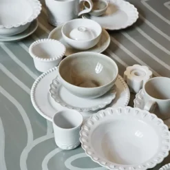 Tulipa kopp med hank 40 cl 2 stk hvit